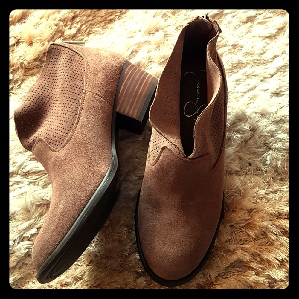 Brand New! Suede Jessica Simpson Booties
